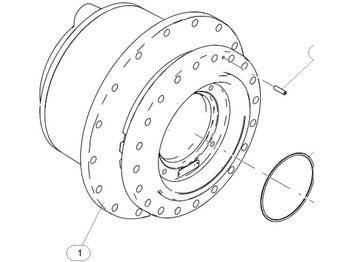 محرك السفر CATERPILLAR