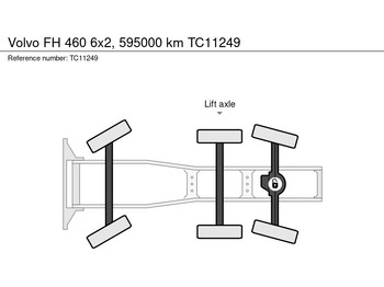 شاحنة جرار Volvo FH 460 6x2, 595000 km: صور 2 شاحنة جرار Volvo FH 460 6x2, 595000 km: صور 2