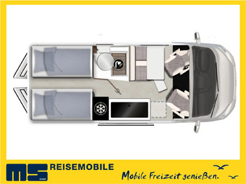 كرفان فان Karmann DAVIS 620 TRENDSTYLE / -MODELL 2026-/ PLUS-PAKET: صور 2