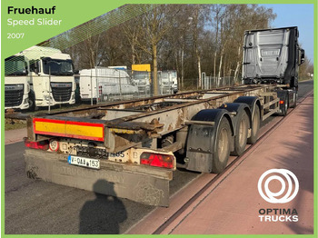 شاحنات الحاويات / جسم علوي قابل للتغيير نصف مقطورة FRUEHAUF