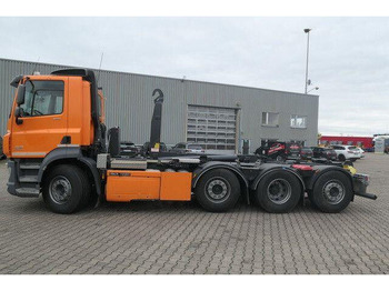 شاحنة ذات الخطاف DAF CF 460 8x2, HLK 20 64.30, Lenk-Lift, Klima: صور 5