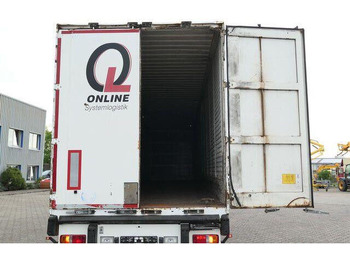 بصندوق مغلق نصف مقطورة Krone SD, Schlüssellochblech, Luft-Lift, SAF-Achsen: صور 5