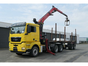 شاحنة جرار MAN 26.540 TGX/6x4/540 PS/Kran Epsilon/Blattfederung: صور 4