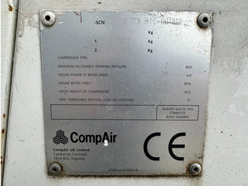 ضاغط الهواء Compair H2180 Deutz 2.1 m3 / min 28 kW 7 Bar Mobiele Diesel Compressor met kenteken: صور 3 ضاغط الهواء Compair H2180 Deutz 2.1 m3 / min 28 kW 7 Bar Mobiele Diesel Compressor met kenteken: صور 3