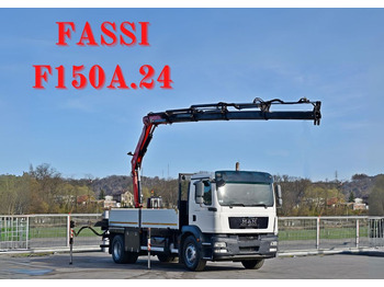 MAN TGM 18.340* PRITSCHE 5,50m* KRAN /FUNK  إيجار MAN TGM 18.340* PRITSCHE 5,50m* KRAN /FUNK: صور 1