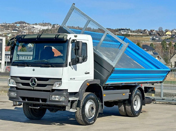 جديد قلابات, شاحنة كرين Mercedes-Benz AXOR 1629 * KIPPER 4,80 m * 4x4 * TOPZUSTAND: صور 3