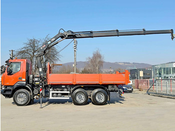 قلابات, شاحنة كرين Renault KERAX 430* HIAB 144 E-3 HIDUO + FUNK / 6x4: صور 5