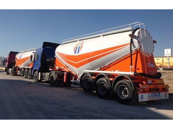 جديد نصف مقطورة صهريج لنقل الخرسانة LIDER 2022 MODEL NEW CEMENT TANKER: صور 3