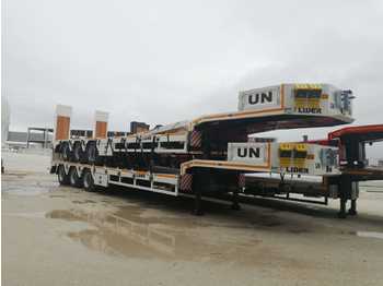 جديد عربة مسطحة منخفضة نصف مقطورة لنقل المعدات الثقيلة LIDER 2022 READY IN STOCK 50 TONS CAPACITY LOWBED [ Copy ]: صور 1