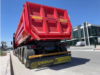 جديد قلابة نصف مقطورة EMIRSAN SELF-STEERING, 4 AXLE U TYPE TIPPER: صور 2 جديد قلابة نصف مقطورة EMIRSAN SELF-STEERING, 4 AXLE U TYPE TIPPER: صور 2