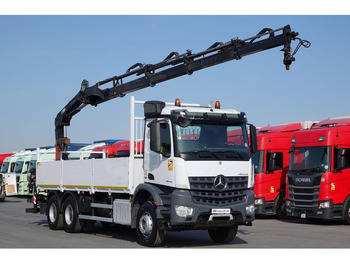 شاحنات مسطحة MERCEDES-BENZ Arocs 2643