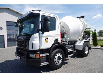 Scania P 320 / BETONOMIESZARKA / GRUSZKA /5 m3 / ALUFELGI / EURO 6 إيجار Scania P 320 / BETONOMIESZARKA / GRUSZKA /5 m3 / ALUFELGI / EURO 6: صور 3