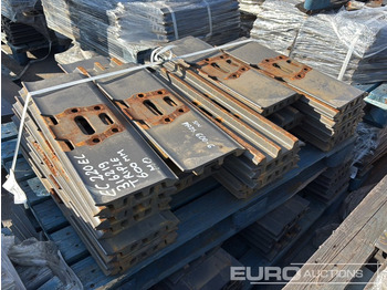 قطع الغيار - حفارة 600mm Steel Track Plates: صور 2