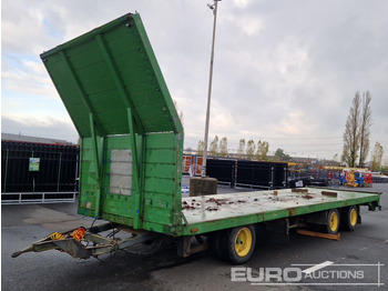 مقطورات مسطحة