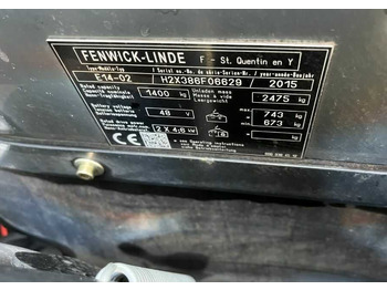 رافعة شوكية كهربائية Linde E14-02: صور 4 رافعة شوكية كهربائية Linde E14-02: صور 4