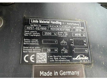 رافعة شوكية تعمل بالغاز LINDE H25