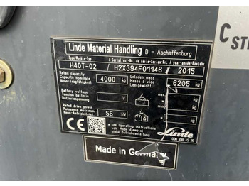 رافعة شوكية تعمل بالغاز Linde H40T-02: صور 4