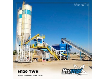 جديد مصنع خلط الخرسانة Promax Mobile Concrete Batching Plant M120-TWN (120m3/h): صور 4