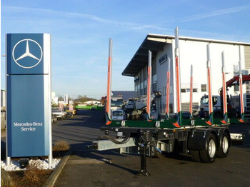 مقطورة اخشاب