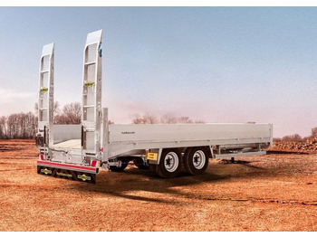 عربة مسطحة منخفضة مقطورة HUMBAUR