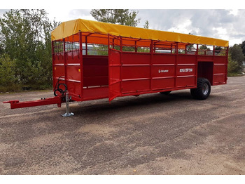 شاحنة نقل المواشي مقطورة DINAPOLIS