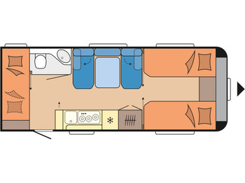 كرفان سحب HOBBY MAXIA 595 KML