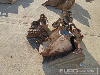 بكت 36", 24", 18", 12", 10" Digging Bucket 30-40mm Pin to suit Mini Excavator: صور 2