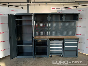 معدات البناء Unused Boss 2.6m 9 Drawer, 5 Cabinet Tool Station: صور 4