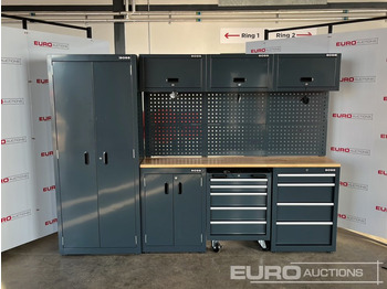 معدات البناء Unused Boss 2.6m 9 Drawer, 5 Cabinet Tool Station: صور 2