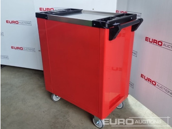 معدات الورش Unused Boss Wheeled Tool Cart with 258pc Tools (Red): صور 5
