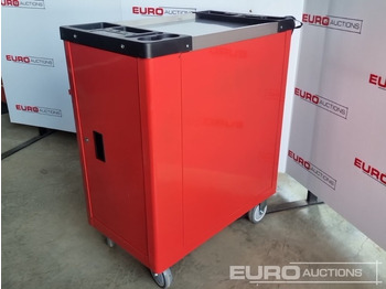 معدات الورش Unused Boss Wheeled Tool Cart with 258pc Tools (Red): صور 3