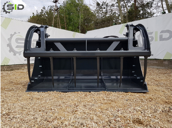 جديد السيلاج الآلات SID KROKODILSCHAUFEL GESCHMIEDETE ZINKEN XXL / Godet Crocodile BMS XXL / Crocodile grab bucket forged tines XXL 1,8 m SID: صور 2