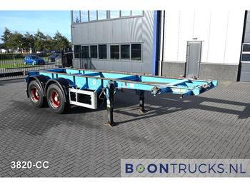 شاحنات الحاويات / جسم علوي قابل للتغيير نصف مقطورة KOHLER CS 20/2 CHASSIS | 20ft * STEEL SUSPENSION * SAF DRUM: صور 3