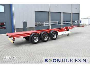 شاحنات الحاويات / جسم علوي قابل للتغيير نصف مقطورة Krone SD BOX LINER | 2x20-40ft HC * 4650 Kg * FIXED CHASSIS * APK 10-2024 * 8x AVAILABLE: صور 1