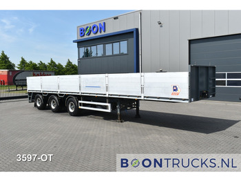 نصف مقطورة مسطحة Pacton P3-001 STEENTRAILER | 2x STUURAS * ALU BORDEN * NL TRAILER: صور 4