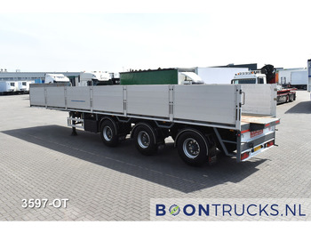 نصف مقطورة مسطحة Pacton P3-001 STEENTRAILER | 2x STUURAS * ALU BORDEN * NL TRAILER: صور 3