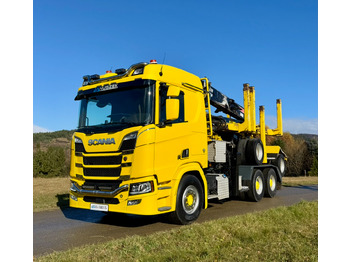 شاحنة قطع الأشجار SCANIA R 650