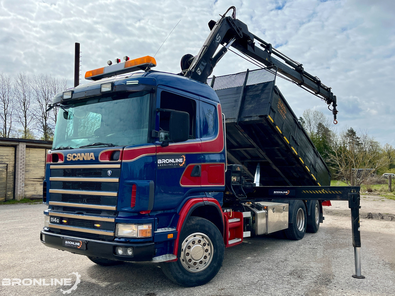 2002 SCANIA R114 6X2*4 Tipper+HIAB 166-e5 crane - قلابات, شاحنة كرين: صور 1 2002 SCANIA R114 6X2*4 Tipper+HIAB 166-e5 crane - قلابات, شاحنة كرين: صور 1