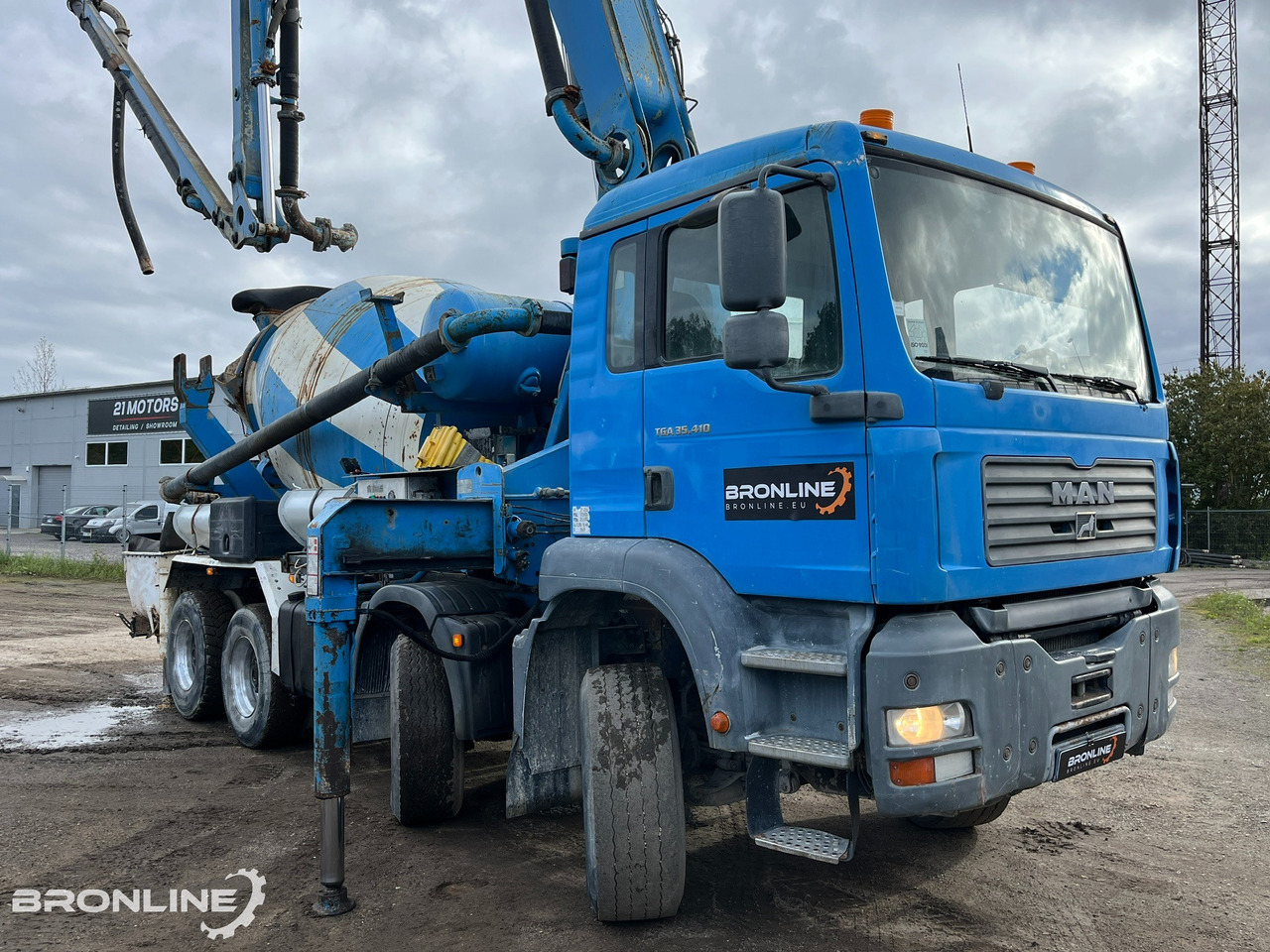 2005 MAN TGA 35.410 8X4 PUMI - شاحنة خلاطة خرسانة: صور 2 2005 MAN TGA 35.410 8X4 PUMI - شاحنة خلاطة خرسانة: صور 2