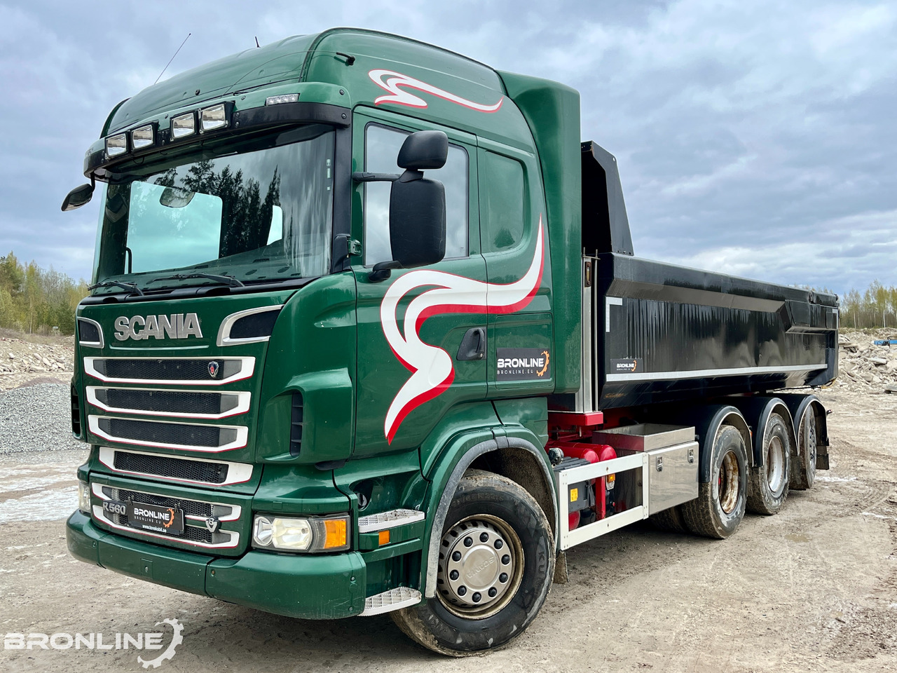 قلابات 2013 V8 SCANIA R560 8X4 Tipper/Kallur/Retarder: صور 5