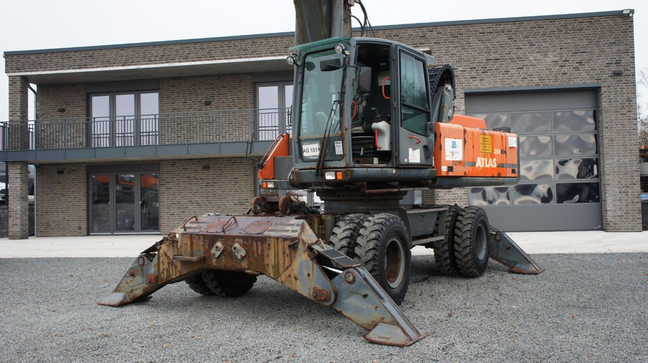 Atlas 350 MH Mobilbagger Umschlagbagger Pratzen - حفارة على عجلات: صور 3 Atlas 350 MH Mobilbagger Umschlagbagger Pratzen - حفارة على عجلات: صور 3