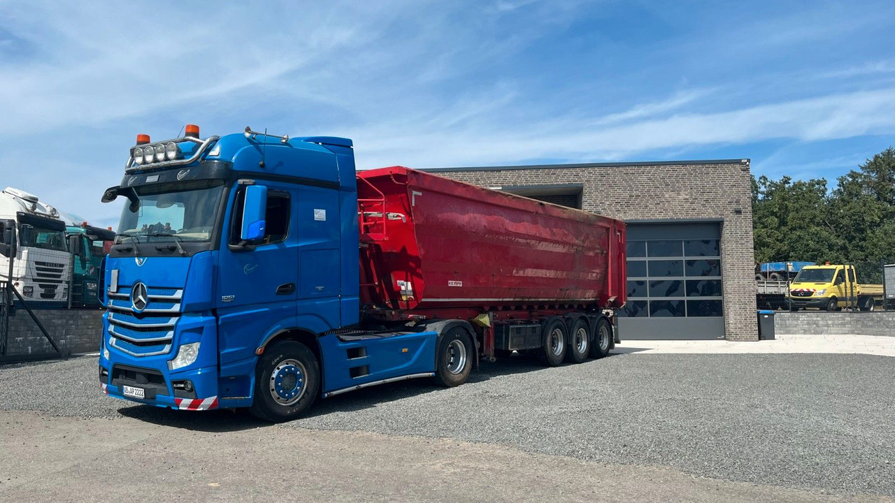 Kempf SKM 35/3 Kipper Mulde Lift Schrott Stahl 50m - قلابة نصف مقطورة: صور 1 Kempf SKM 35/3 Kipper Mulde Lift Schrott Stahl 50m - قلابة نصف مقطورة: صور 1