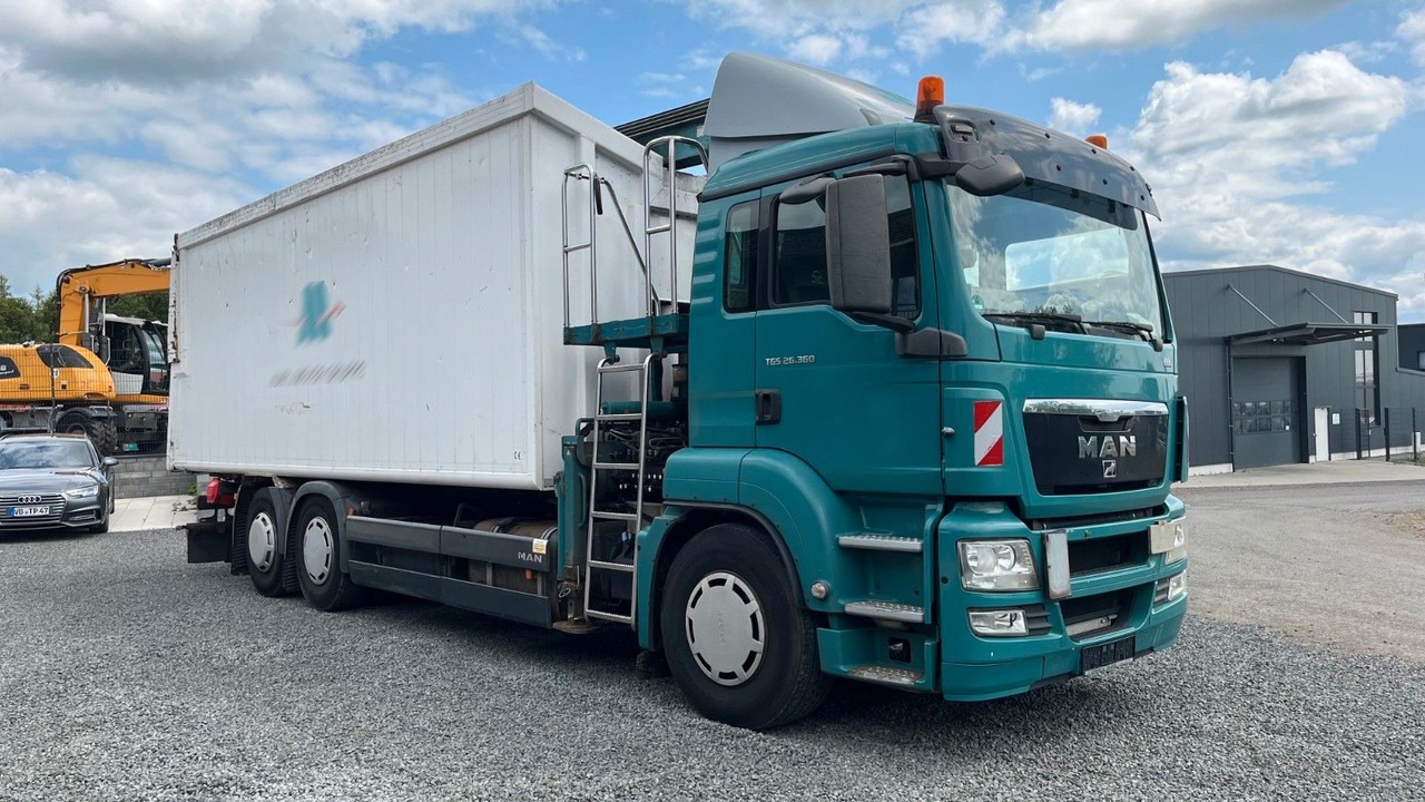 MAN TGS 26.360 Müllwagen Glas Kran Kipper - شاحنة القمامة: صور 3 MAN TGS 26.360 Müllwagen Glas Kran Kipper - شاحنة القمامة: صور 3