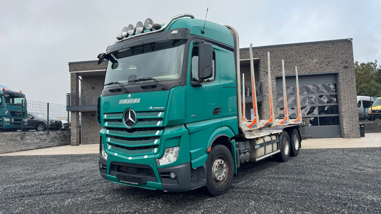 Mercedes-Benz Actros 2645 Holztransporter ohne Kran - شاحنة قطع الأشجار: صور 2 Mercedes-Benz Actros 2645 Holztransporter ohne Kran - شاحنة قطع الأشجار: صور 2