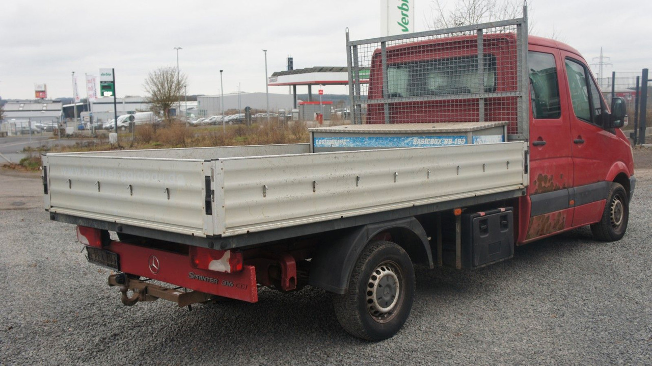 Mercedes-Benz Sprinter 316 CDI Pritsche Doka Doppelkabine - الشاحنات الصغيرة المسطحة, الشاحنات الصغيرة كابينة مزدوجة: صور 4 Mercedes-Benz Sprinter 316 CDI Pritsche Doka Doppelkabine - الشاحنات الصغيرة المسطحة, الشاحنات الصغيرة كابينة مزدوجة: صور 4