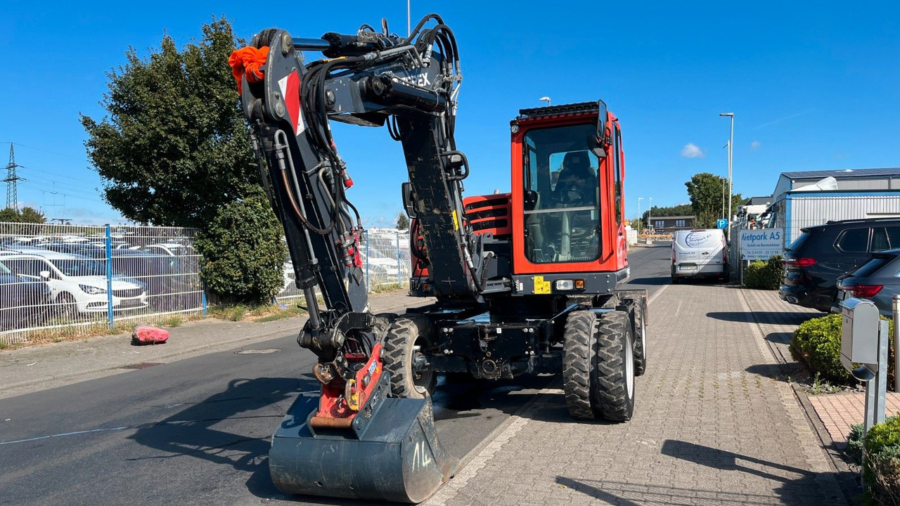 Schaeff TeRex TW85 Mobilbagger 8600 Kg Verstellausleger - حفارة على عجلات: صور 4 Schaeff TeRex TW85 Mobilbagger 8600 Kg Verstellausleger - حفارة على عجلات: صور 4
