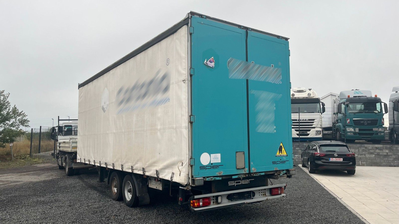 Spier ZPL 255 Tandem Anhänger BPW Achsen - مقطورة ستارة: صور 3 Spier ZPL 255 Tandem Anhänger BPW Achsen - مقطورة ستارة: صور 3