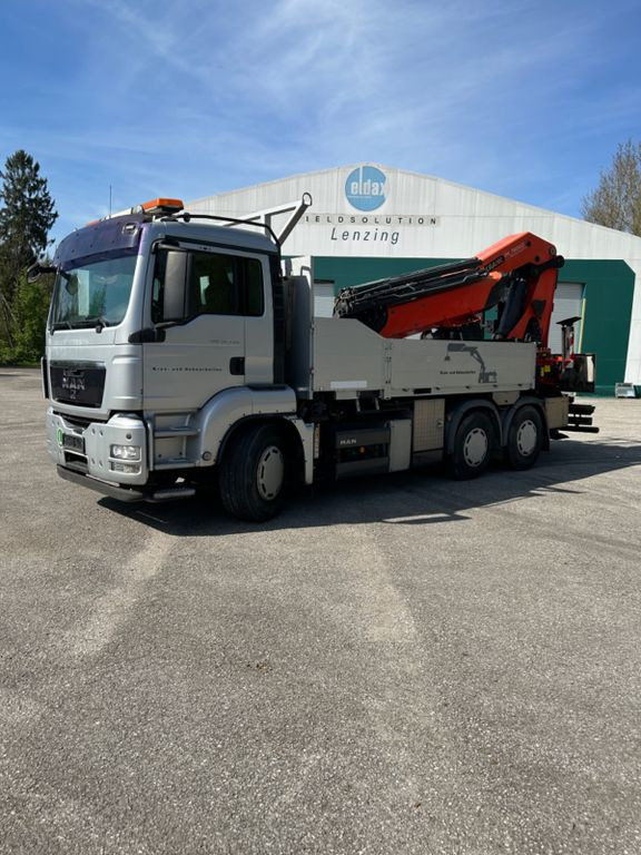 MAN TGS 33 . 440 6x4 Palfinger P K 74002 Seilwinde - شاحنة كرين, شاحنات مسطحة: صور 2 MAN TGS 33 . 440 6x4 Palfinger P K 74002 Seilwinde - شاحنة كرين, شاحنات مسطحة: صور 2