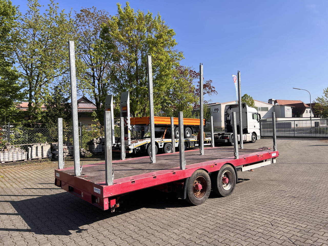 Auwaerter X-LTL110 Tandempritsche, ausziehbar - مقطورات مسطحة: صور 3 Auwaerter X-LTL110 Tandempritsche, ausziehbar - مقطورات مسطحة: صور 3