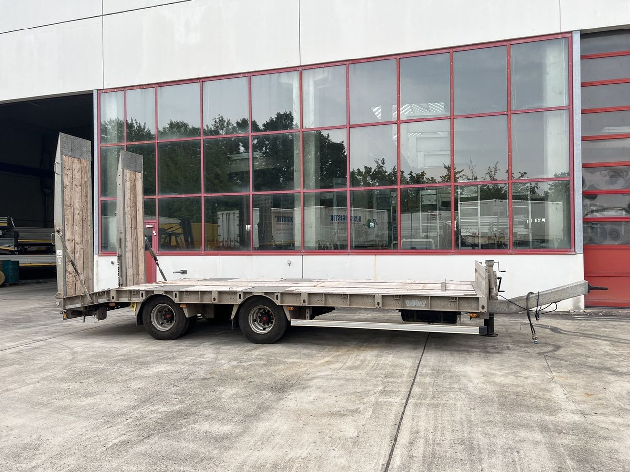 Humbaur 21 t Tandemtieflader - عربة مسطحة منخفضة مقطورة: صور 1 Humbaur 21 t Tandemtieflader - عربة مسطحة منخفضة مقطورة: صور 1